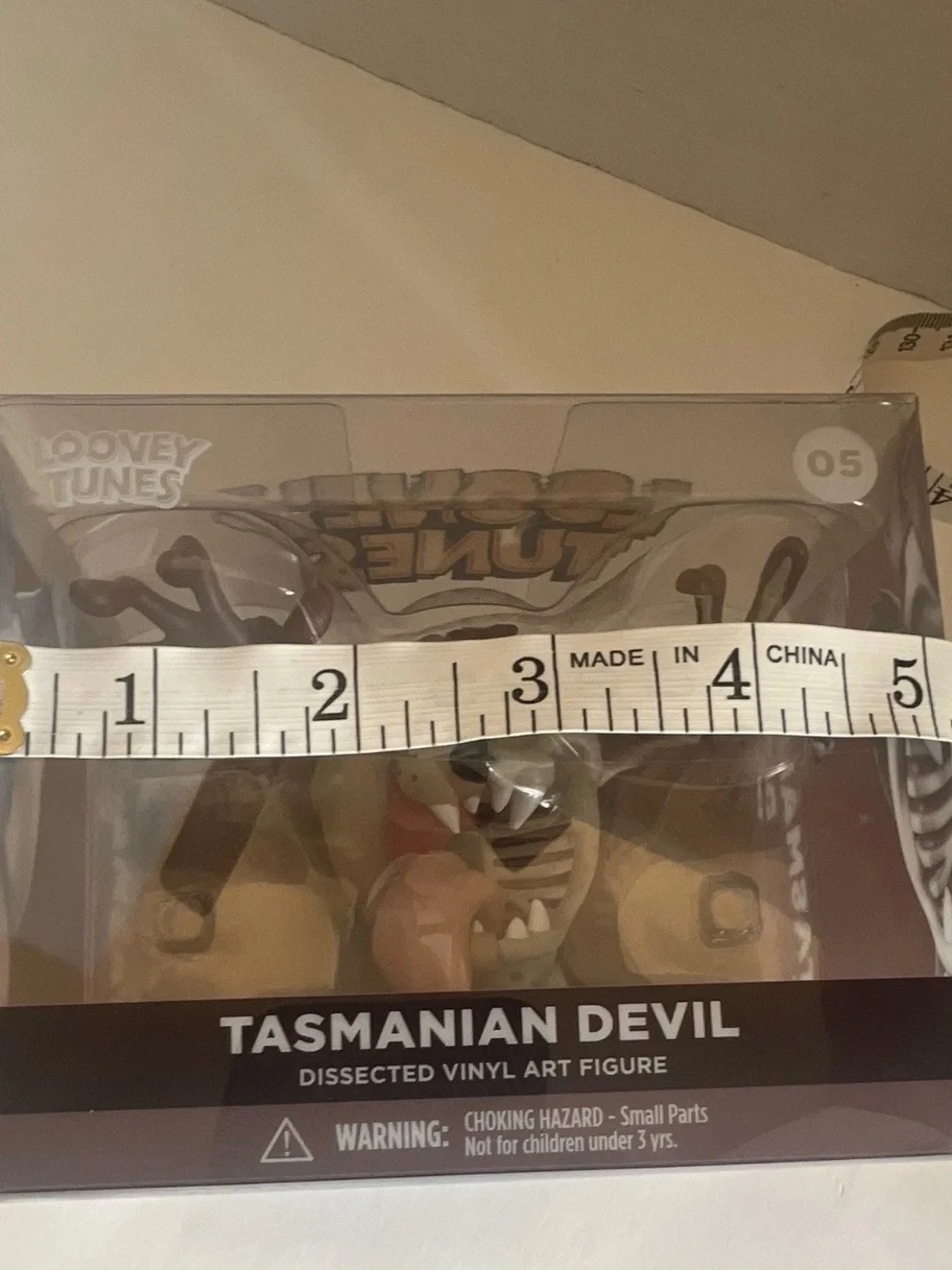 Looney Tunes Tasmanian Devil Dissected Vinyl Figure 05 Original Unopened Vaulted